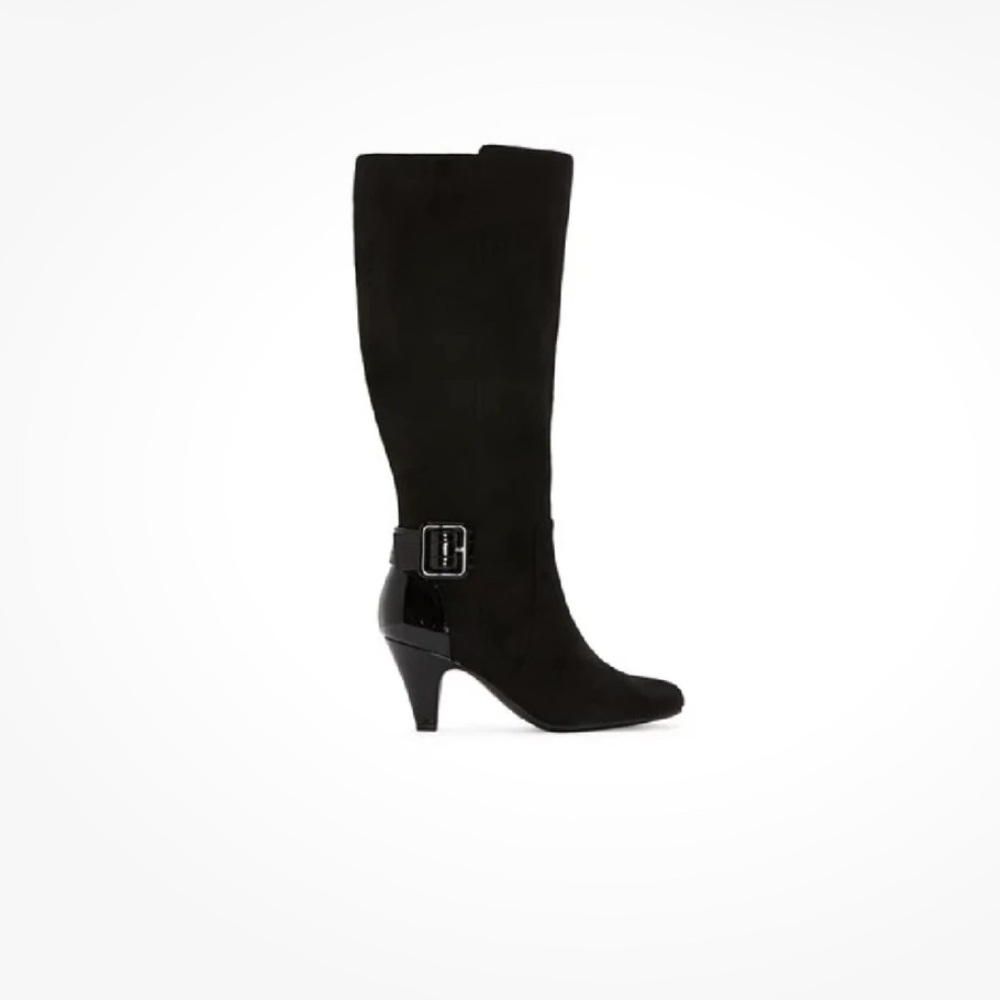 East 5th Black Savio Knee-High Women's Dress Boots Size 9 #2